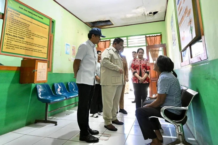 Prabowo Dapat Laporan Puskesmas di Miangas Belum Pernah Diperbaiki Sejak Era Soeharto