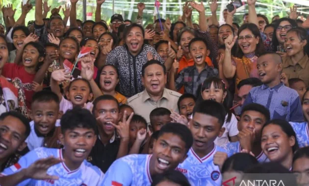 Prabowo Jadi Presiden Kedua yang Kunjungi Miangas