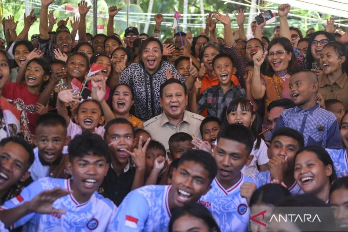 Prabowo Jadi Presiden Kedua yang Kunjungi Miangas