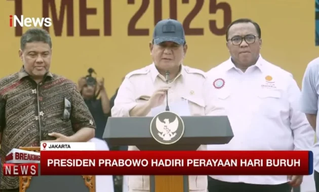 Prabowo Janji Hadirkan Fasilitas Daycare untuk Buruh: Kita Perjuangkan Sesingkat-singkatnya Prabowo Janji Hadirkan Fasilitas Daycare untuk Buruh: Kita Perjuangkan Sesingkat-singkatnya