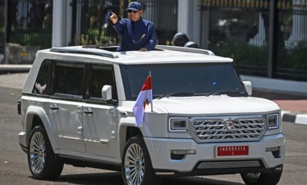Prabowo Pakai Mobil Maung Pindad di KTT ASEAN ke-48 di Filipina