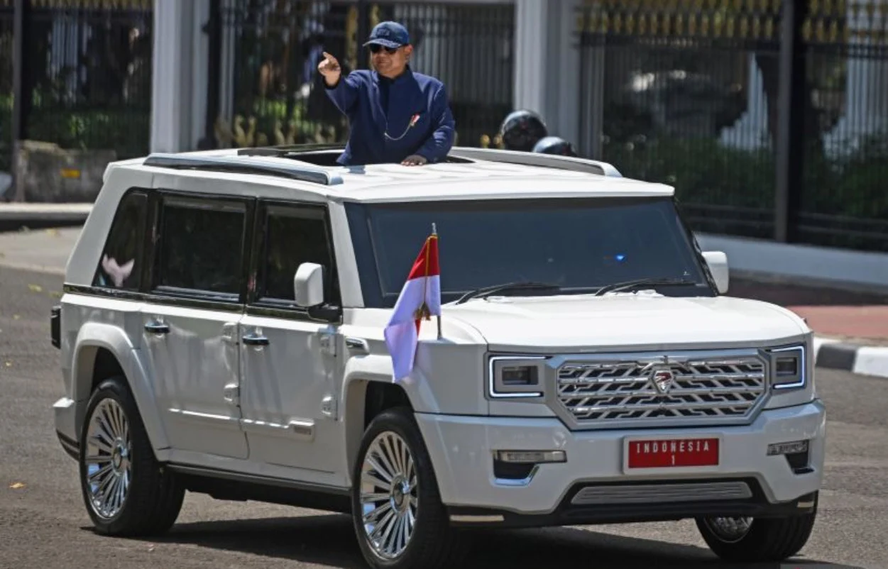 Prabowo Pakai Mobil Maung Pindad di KTT ASEAN ke-48 di Filipina