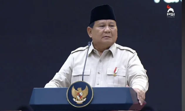 Prabowo Sebut Selama 34 Tahun Rp15,845 Triliun Hilang Akibat Kecurangan Ekspor