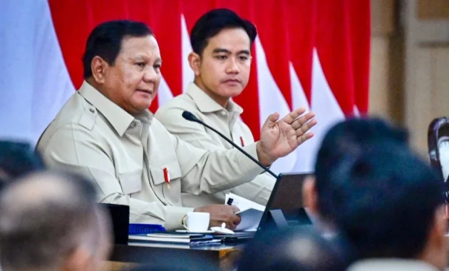 Prabowo Soroti 19 Bulan Kepemimpinan, Sejumlah Capaian Penting Tercapai Prabowo Soroti 19 Bulan Kepemimpinan, Sejumlah Capaian Penting Tercapai