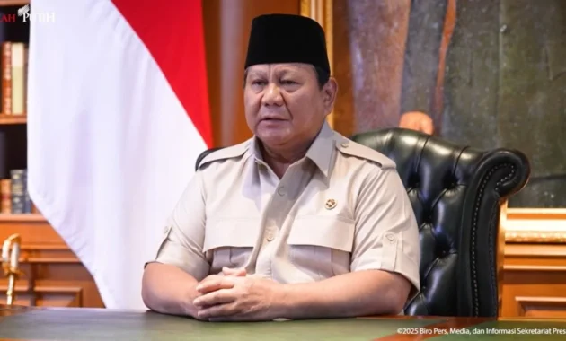 Prabowo Subianto: 19 Bulan Pemerintahan Saya Pimpin, Alhamdulillah Banyak yang Sudah Dicapai Prabowo Subianto: 19 Bulan Pemerintahan Saya Pimpin, Alhamdulillah Banyak yang Sudah Dicapai
