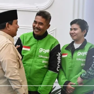 Prabowo Teken Perpres Ojol: Potongan THR di Bawah 10 Persen, Aplikator Wajib Patuhi Aturan Baru