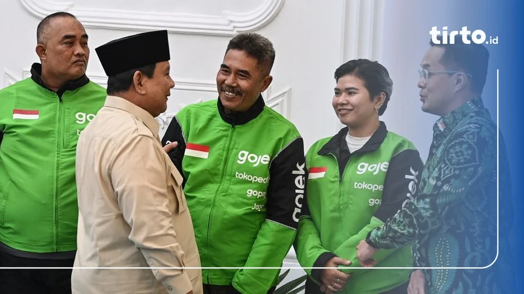 Prabowo Teken Perpres Ojol: Potongan THR di Bawah 10 Persen, Aplikator Wajib Patuhi Aturan Baru
