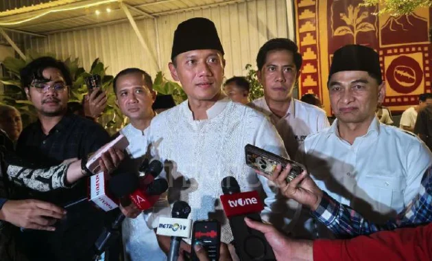 Prabowo Terima Laporan AHY dalam Rapat Virtual Senin Sore