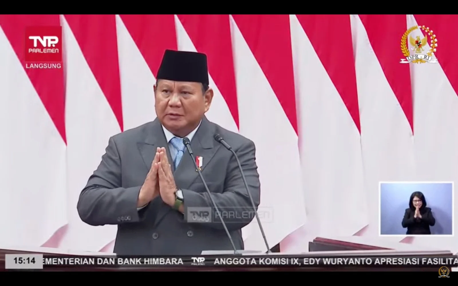 Prabowo Tetapkan Defisit APBN 2027 Maksimum 2,4% dari PDB, Sebut APBN Sebagai Alat Perjuangan Bangsa