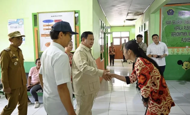 Prabowo Tinjau Puskesmas Miangas, Soroti Tantangan Kesehatan di Perbatasan