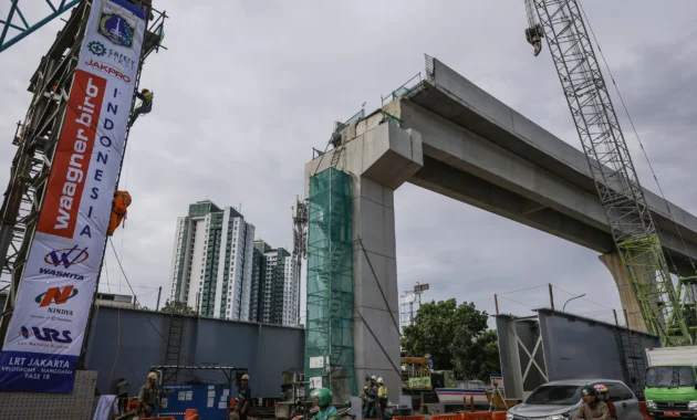 Pramono Putuskan Lanjutkan Pembangunan LRT Jakarta hingga Dukuh Atas