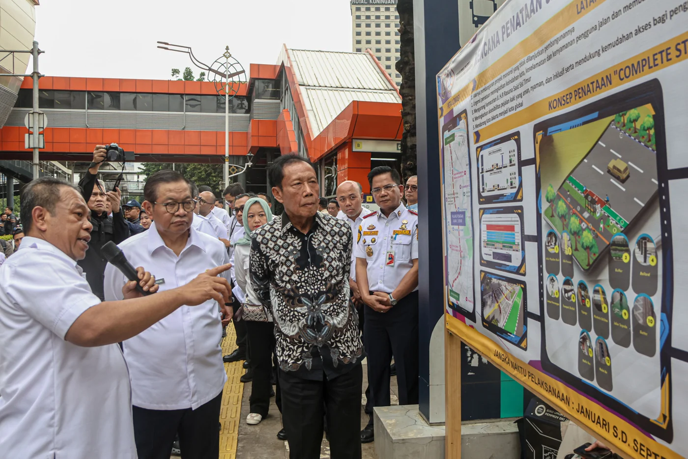 Pramono Undang Presiden Resmikan Penataan Kawasan Rasuna Said Pasca Tiang Monorel Dibongkar