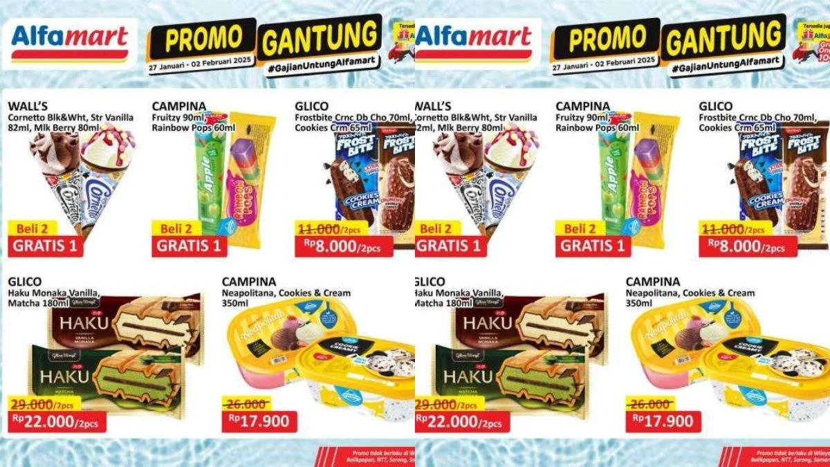 Promo Alfamart Beli 2 Gratis 1 dan Diskon Superindo: Hemat Belanja di Akhir Pekan!