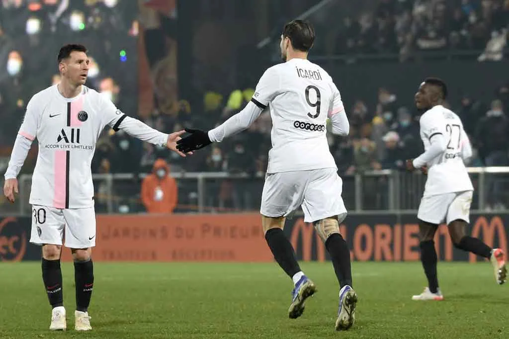 PSG Ditahan Imbang 2-2 Lorient setelah Dua Kali Unggul