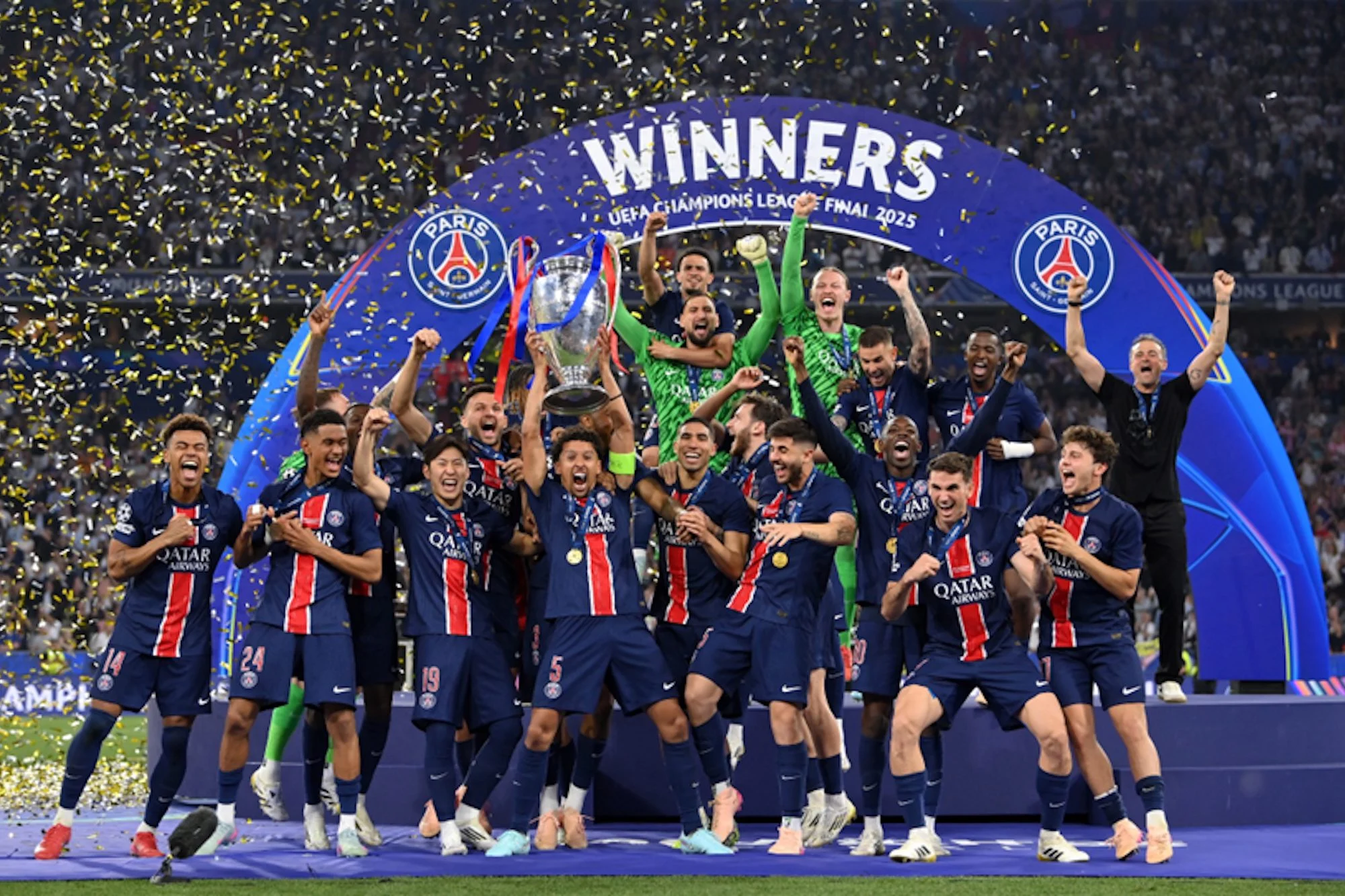 PSG Menggali Kekuatan Usai Kekalahan Mengejutkan dari Paris FC: Persiapan Menjelang Final Champions League vs Arsenal