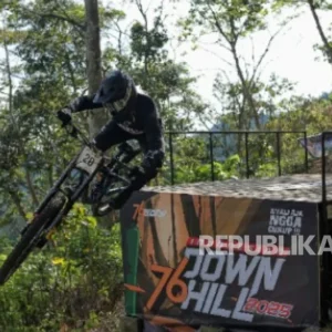 Putaran Perdana, Andy Prayoga Raih Juara Men Elite 76 Indonesian Downhill 2026 Seri I Yogyakarta