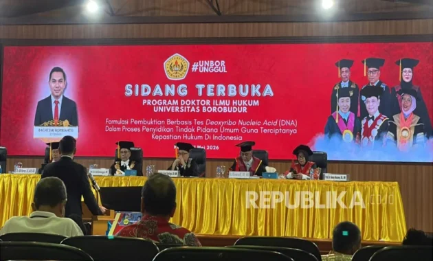 Raih Cum Laude, AKP Bachtiar Noprianto Dorong Tes DNA Jadi Alat Bukti Mandiri dalam KUHAP Raih Cum Laude, AKP Bachtiar Noprianto Dorong Tes DNA Jadi Alat Bukti Mandiri dalam KUHAP