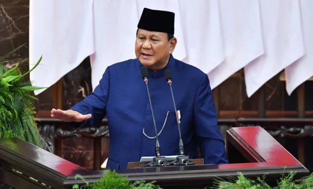 Rangkuman Poin-Poin Utama Pidato Prabowo di Paripurna DPR