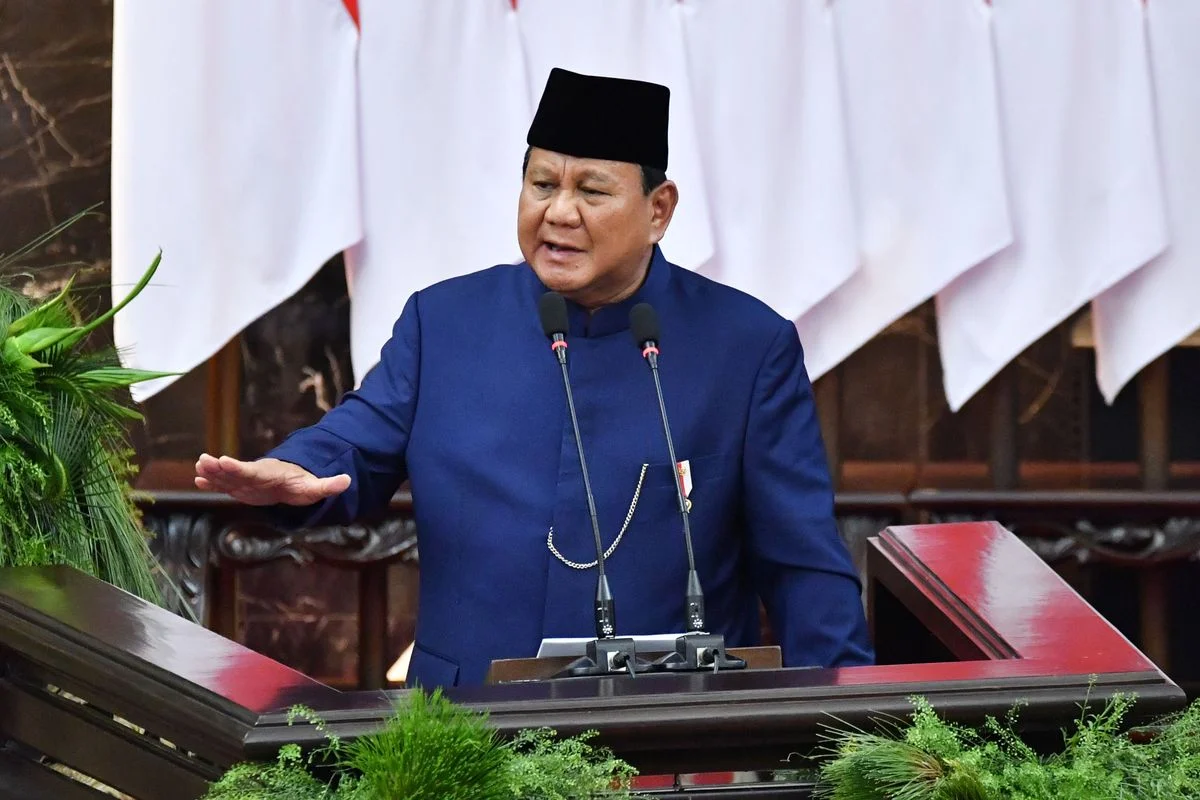 Rangkuman Poin-Poin Utama Pidato Prabowo di Paripurna DPR