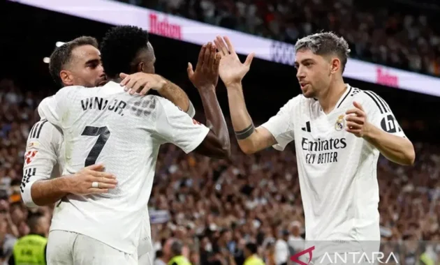 Real Madrid Potong Jarak dari Barcelona, Antony Raih Kemenangan Sulit di La Liga! Real Madrid Potong Jarak dari Barcelona, Antony Raih Kemenangan Sulit di La Liga!