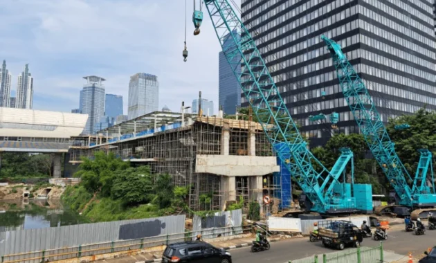 Rekayasa Lalu Lintas Dilakukan Saat Tahapan Erection Girder di Latumenten