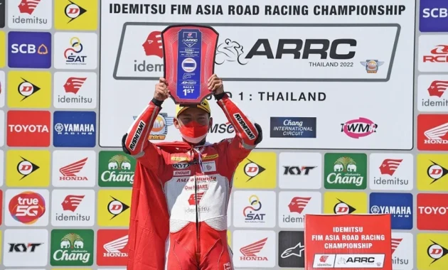 Rheza Jaga Asa Indonesia di ARRC Buriram