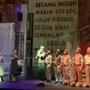 Romantisme Drama Musikal 'MAR' Mengisahkan Cinta di Tengah Bandung Lautan Api