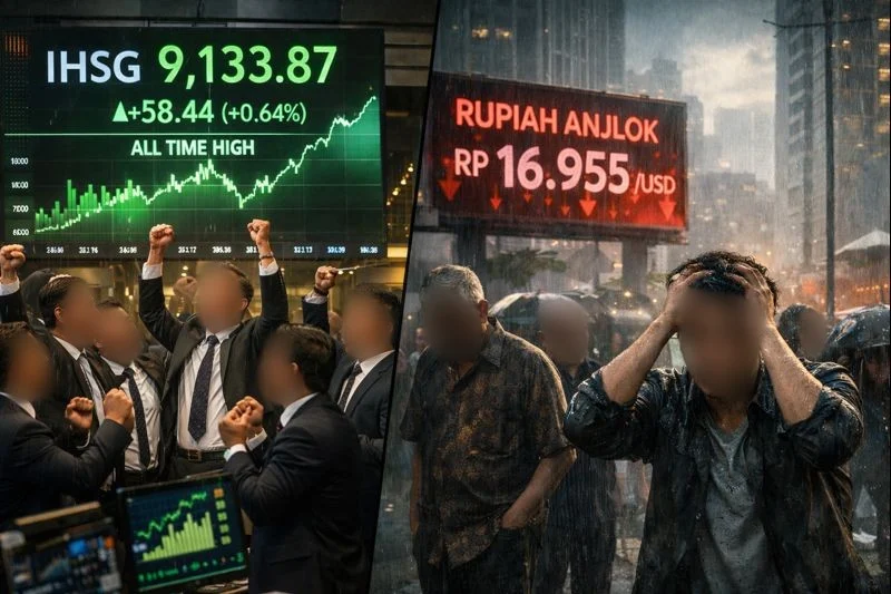 Rupiah Melemah, Dana Asing Kabur, Mirae Asset: Rebound IHSG Masih Rapuh