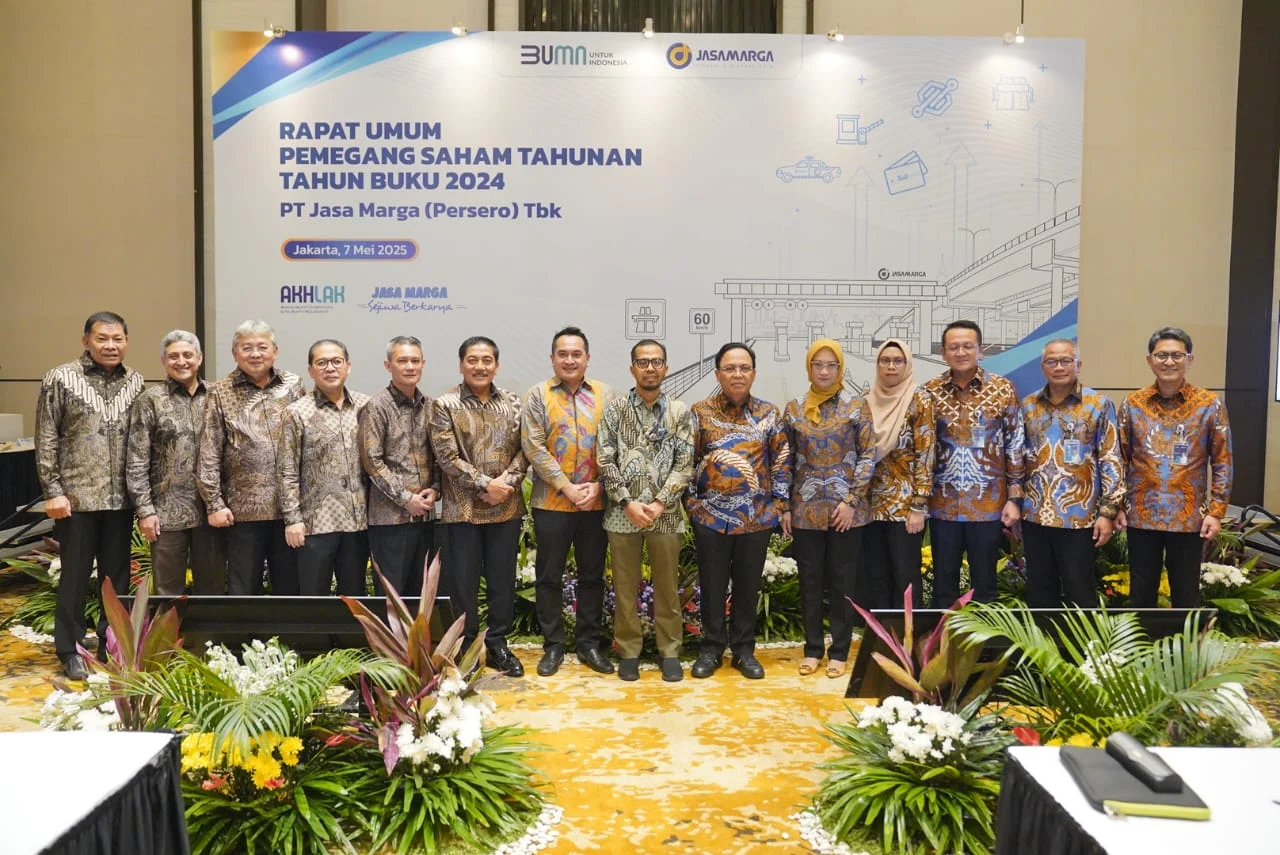 RUPST Jasa Marga: Dividen Rp 1,1 Triliun Disalurkan kepada Pemegang Saham 2025