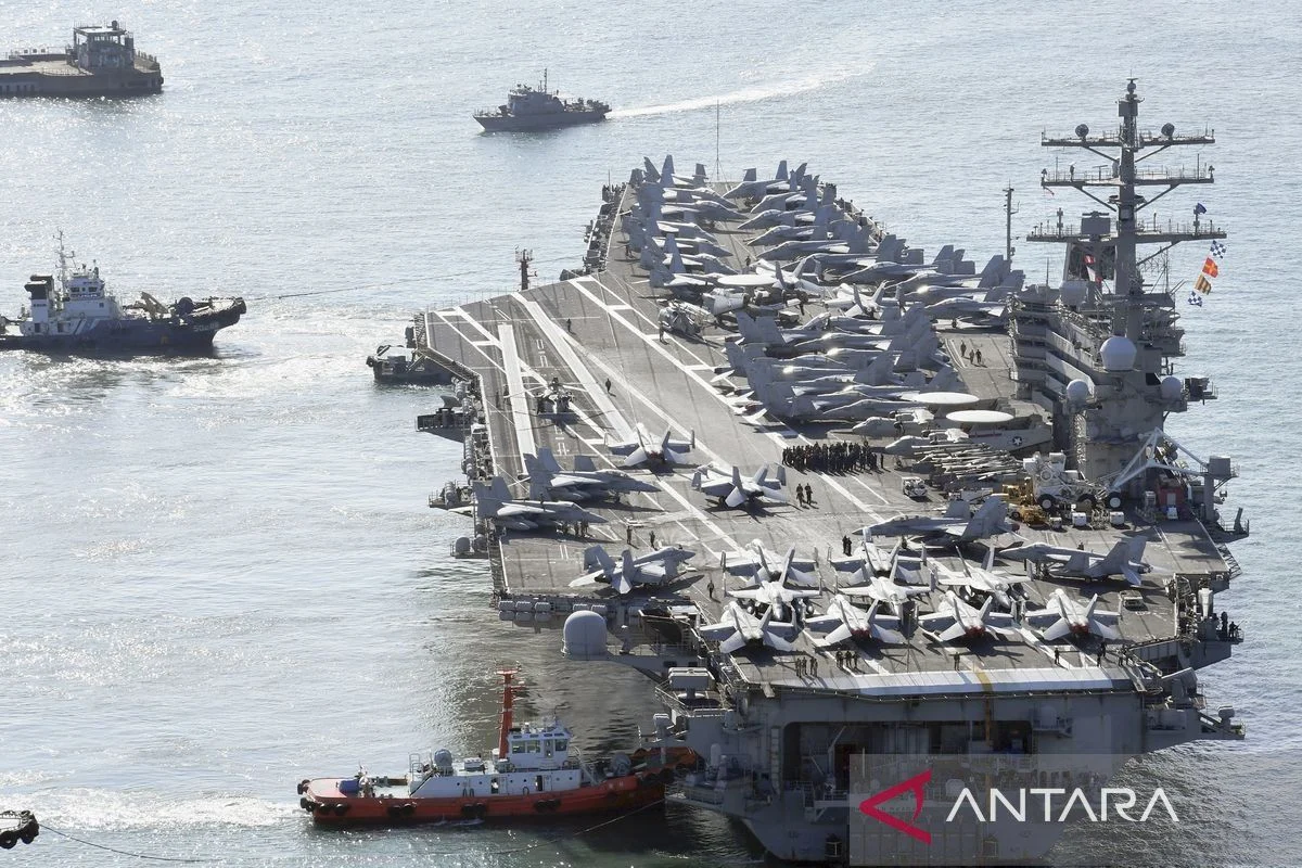 Rusia Kecam Amerika Serikat atas Penempatan Kapal Induk Nuklir yang Diduga untuk Invasi Kuba