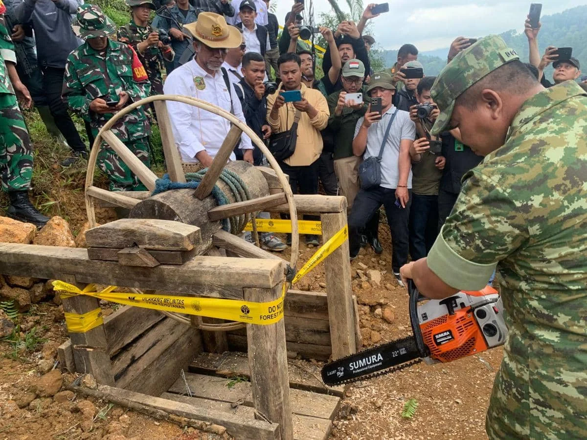 Satgas PKH Papua Tertibkan Tambang Emas Ilegal, Rebut Kembali 200 Hektare Lahan