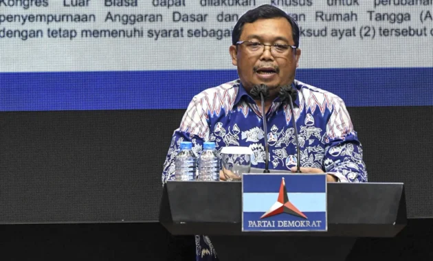 Sekjen Herman Khaeron Serukan Soliditas di Musda V Demokrat Sumsel