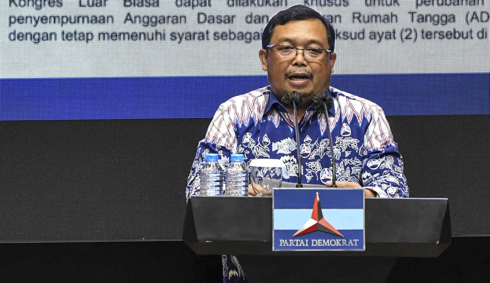 Sekjen Herman Khaeron Serukan Soliditas di Musda V Demokrat Sumsel
