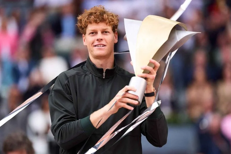 Sinner catatkan sejarah Masters 1000 dengan gelar di Madrid Open 2026
