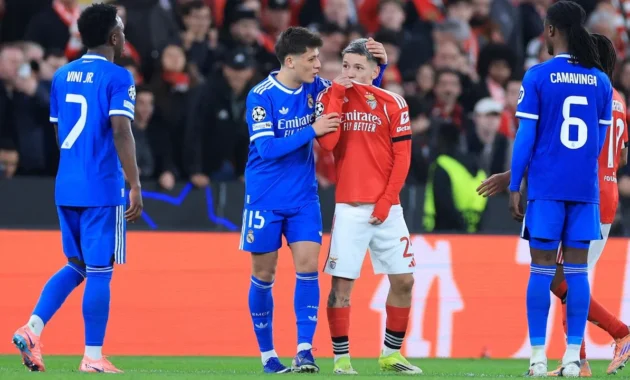 Skors UEFA 6 Laga! Prestianni Dihukum Setelah Ujaran Kontroversial ke Vinícius Júnior Skors UEFA 6 Laga! Prestianni Dihukum Setelah Ujaran Kontroversial ke Vinícius Júnior