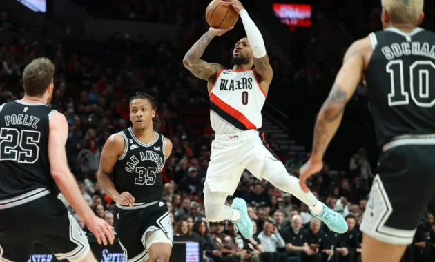 Spurs Tunjukkan Dominasi, Sementara Trail Blazers Gelisah Cari Pelatih Pengganti Lillard