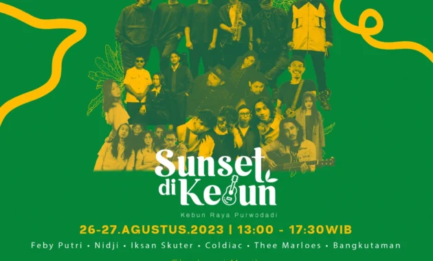 Sunset di Kebun Series Hadirkan Festival dengan Pendekatan Konservasi