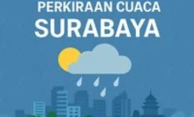 Surabaya Siap Hadapi Cuaca Panas, Lembap, dan Potensi Hujan Ringan di Tengah Peringatan Hujan Lebat Nasional Surabaya Siap Hadapi Cuaca Panas, Lembap, dan Potensi Hujan Ringan di Tengah Peringatan Hujan Lebat Nasional