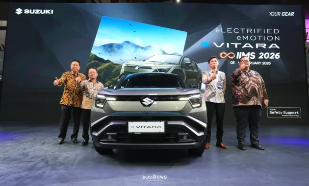Suzuki Luncurkan e‑Vitara 2026: SUV Listrik Pertama dengan Pengisian Cepat 50 Menit, Siap Guncang Pasar Indonesia Suzuki Luncurkan e‑Vitara 2026: SUV Listrik Pertama dengan Pengisian Cepat 50 Menit, Siap Guncang Pasar Indonesia