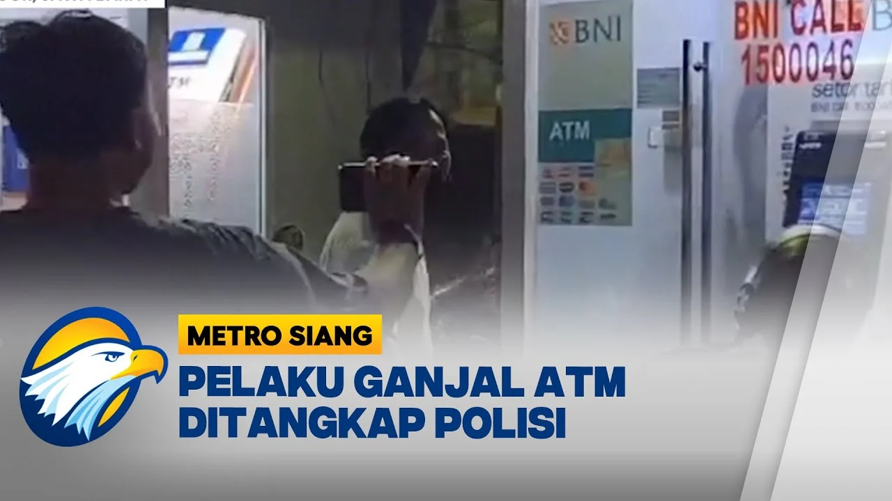 Terkuak! Komplotan Pencuri Ganjal ATM Pakai Modus ‘Pocong’ Menyeramkan, Warga Tangerang Diwaspadai
