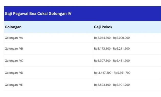 Terungkap! Besaran Gaji Pegawai Bea Cukai 2026 Beserta Tunjangannya yang Menggiurkan