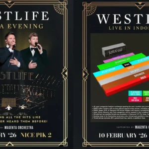 Tiket Konser Westlife di Jakarta Ludes dalam Waktu Kurang dari 12 Jam