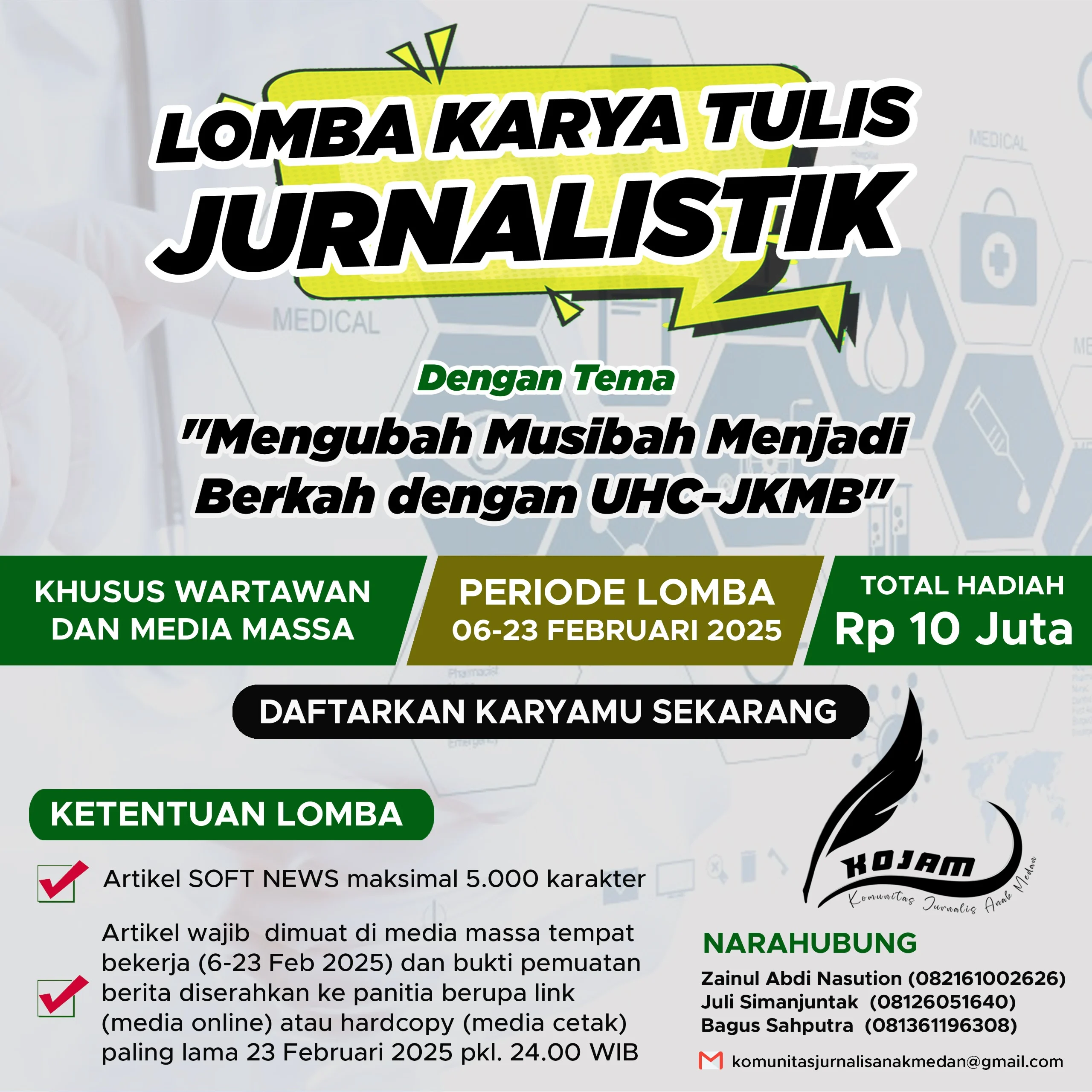 Total Hadiah Rp45 Juta! DKPP Gelar Lomba Video Kreatif dan Karya Tulis Jurnalistik, Simak Syaratnya