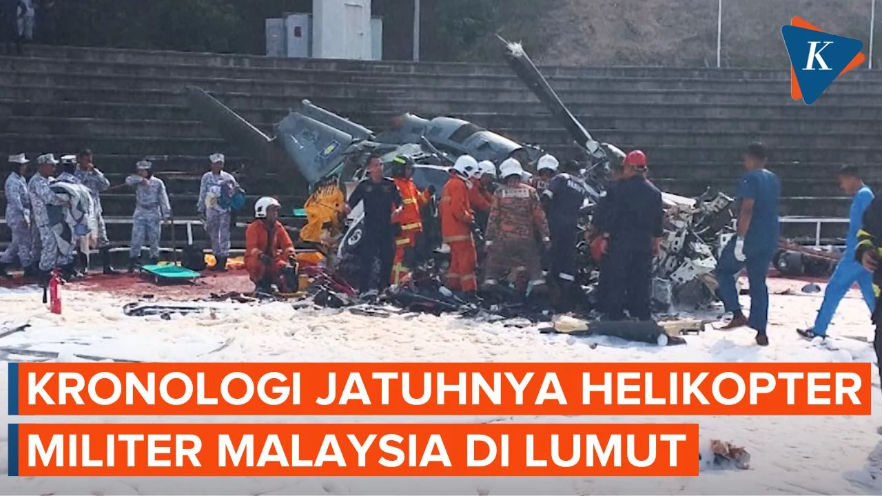Tragedi Helikopter Militer: 2 Helikopter TNI AL-Malaysia Tabrakan dalam Latihan, 10 Korban Jiwa