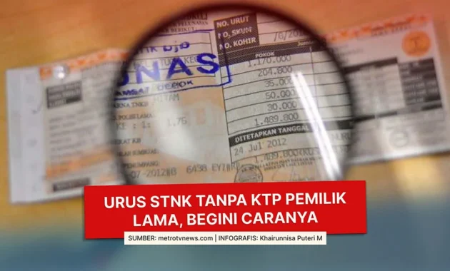 Trik Perpanjang STNK Tanpa KTP Pemilik Lama: Polisi Ungkap Bisa Ganti Surat Pernyataan