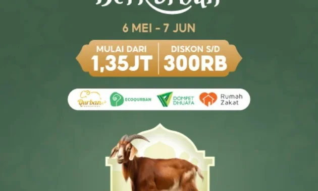 Tunaikan Kurban di Shopee: Hadirkan Pengalaman Berkurban yang Praktis, Banyak Pilihan & Tepercaya Tunaikan Kurban di Shopee: Hadirkan Pengalaman Berkurban yang Praktis, Banyak Pilihan & Tepercaya