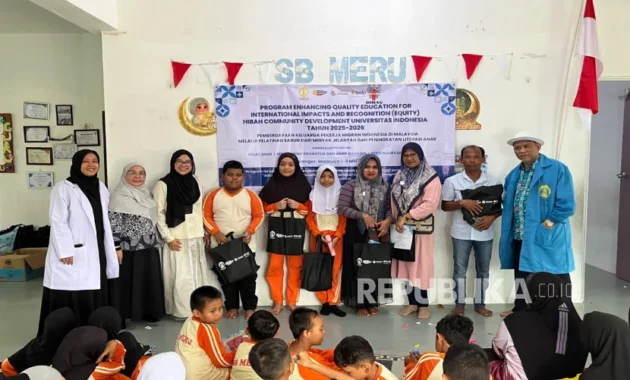 Universitas Indonesia Tebar Manfaat Bagi Anak dan Keluarga PMI di Malaysia