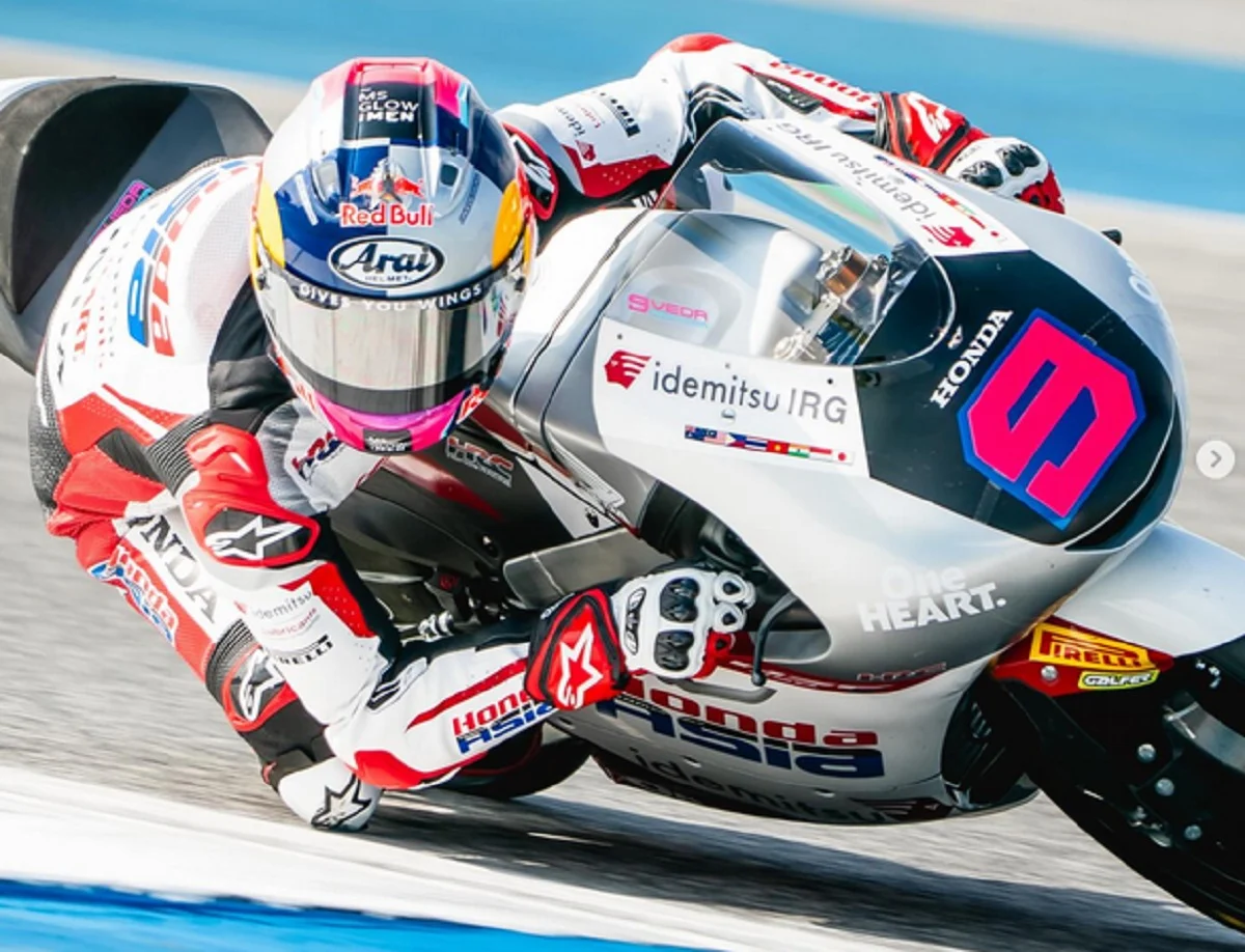 Veda Ega Pratama Mulai Dari Posisi Keenam di GP Prancis Moto3