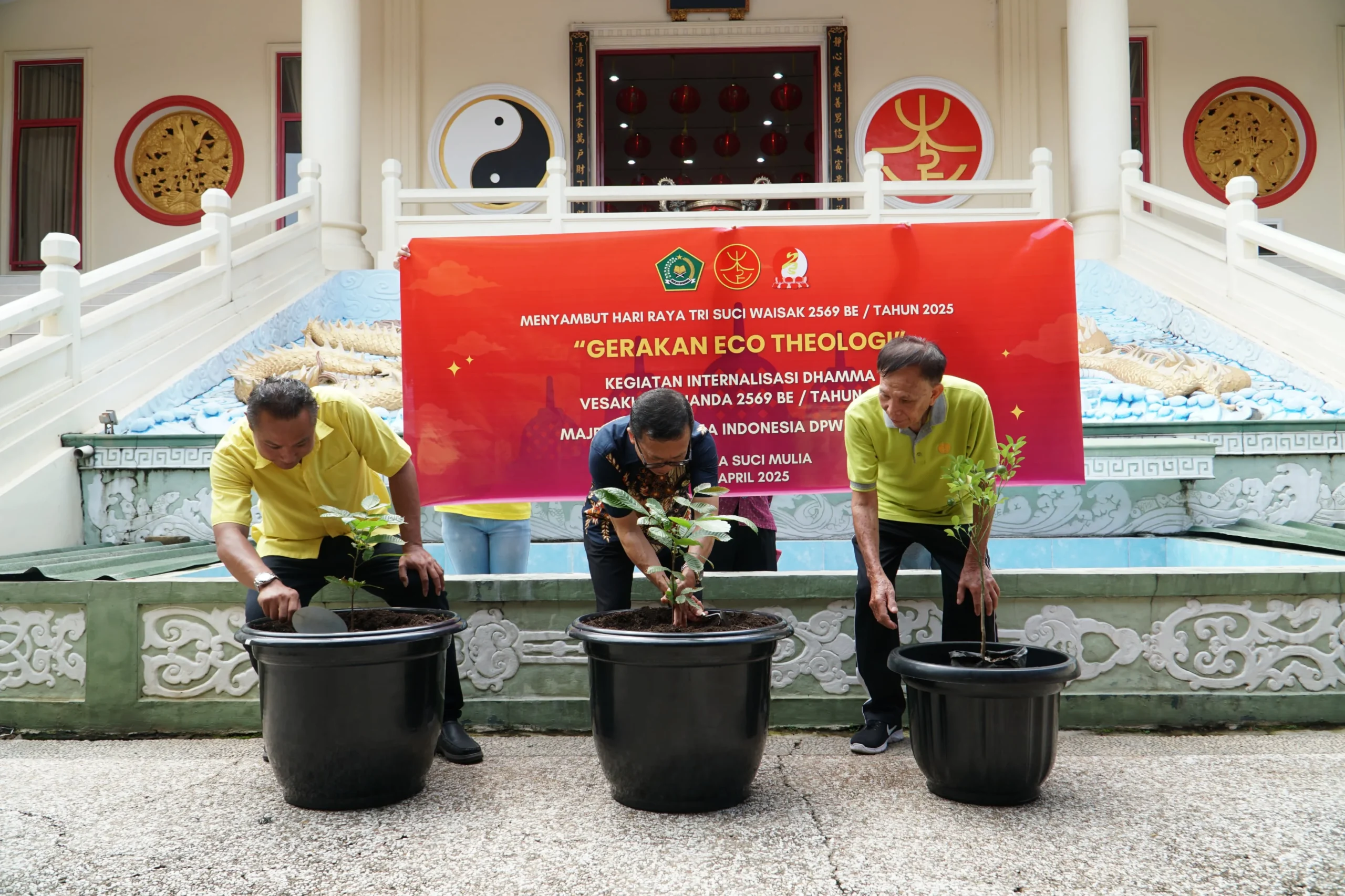 Waisak 2570 BE Disemarakkan dengan Gerakan Ekoteologi dan Kepedulian Lingkungan