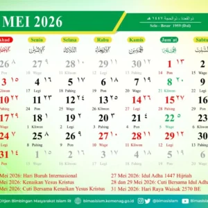 Waktu Tepat! Kalender Jawa Rabu Wage 27 Mei 2026 Penuh Makna dan Kesempatan